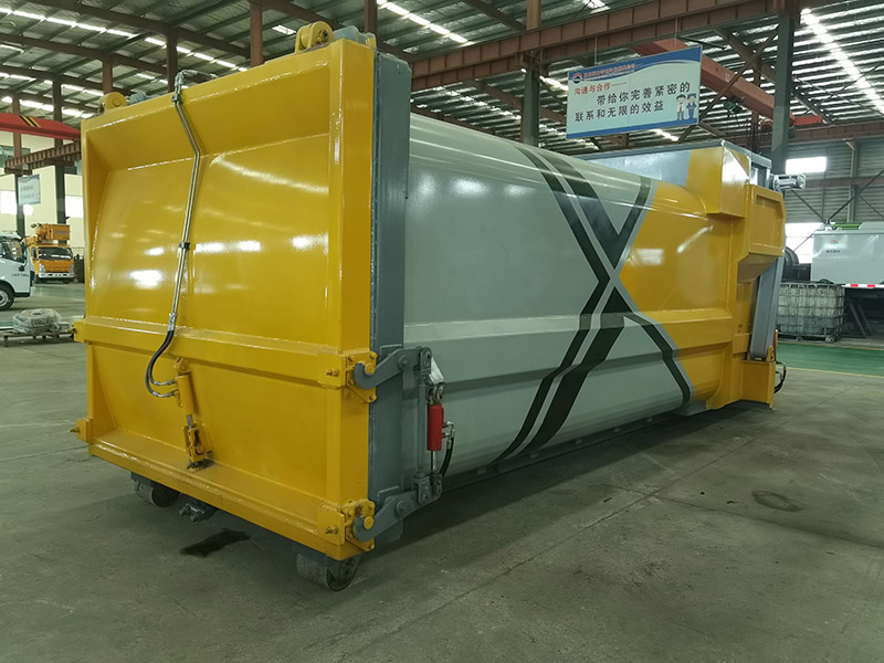 移動(dòng)壓縮垃圾箱