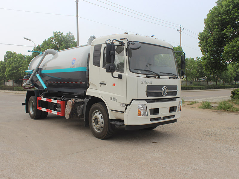 東風(fēng)天錦12方吸污車