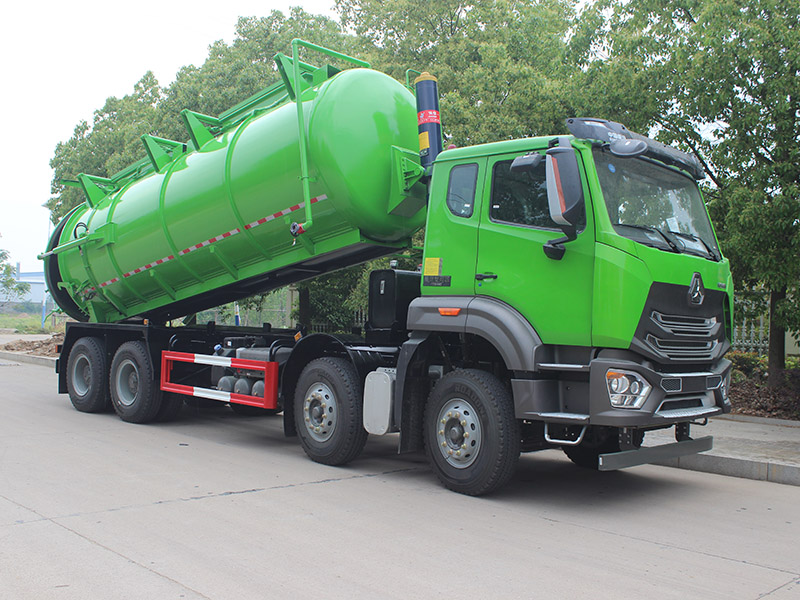 重汽浩瀚20方污泥運輸自卸車